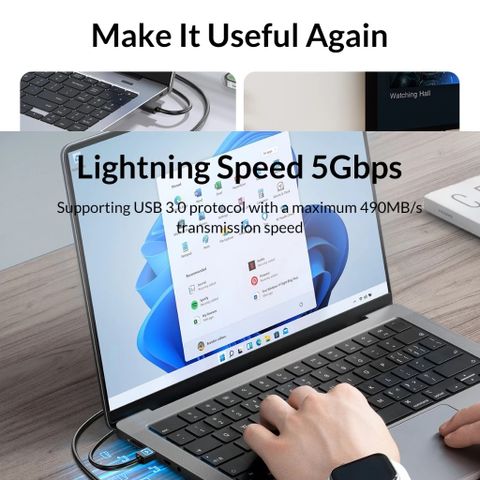 Hộp Đựng Ổ Cứng Di Động 2.5 inch ORICO 2577 Đen - HDD Box SATA 3 USB 3.0, Tương Thích Windows & MAC, Kết Nối Nhanh 5Gb/s