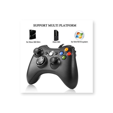 Tay Cầm Chơi Game Xbox 360 Có Rung Cho PC Laptop - Chính Hãng FIFA Online 4, Thiết Kế Đẹp, Hỗ Trợ Nhiều Game Nổi Tiếng