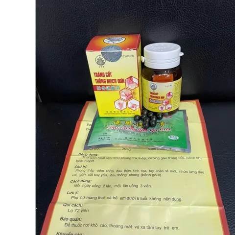 Tráng Cốt Thông Mạch Đơn 72 Viên - Hỗ Trợ Xương Khớp, Giảm Đau Viêm Khớp, Thực Phẩm Chức Năng Chất Lượng Từ Hong Kong