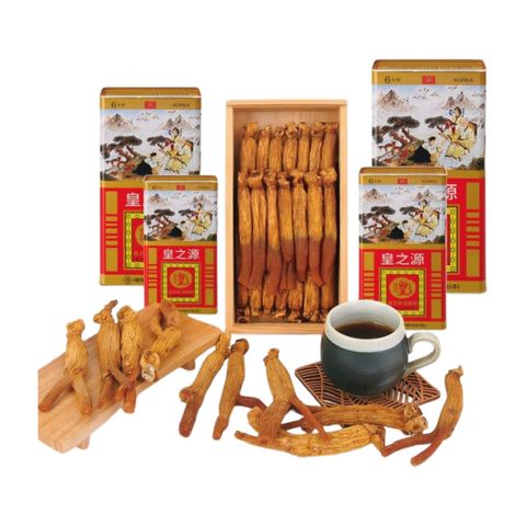 Hồng Sâm Củ Khô Hộp Thiếc GinsengKing HG Bio 150g - Nhân Sâm Hàn Quốc Tăng Cường Sức Khỏe, Giảm Stress, Cân Bằng Huyết Áp