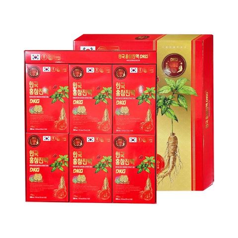 Nước Hồng Sâm Hàn Quốc Daedong DKG - Hộp 30 Gói Chiết Xuất Hồng Sâm 6 Năm Tuổi Tăng Cường Sức Khỏe, Giảm Mệt Mỏi, Làm Đẹp Da