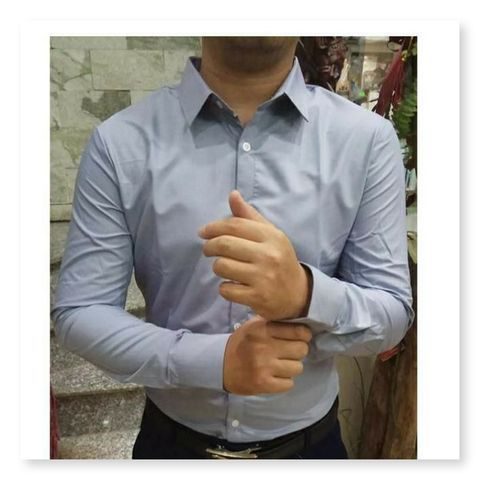 Áo sơ mi nam dài tay cộc tay chất lụa Hàn Quốc không nhăn không xù thấm hút mồ hôi - Thời trang nam phong cách hiện đại