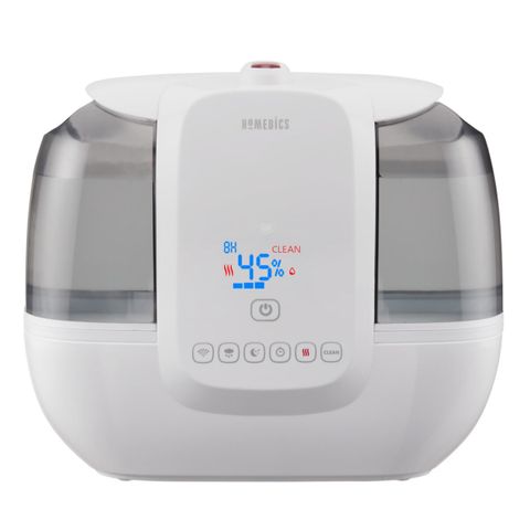 Máy Tạo Ẩm Siêu Âm TotalComfort UV-C HoMedics 1520272 - Bảo Vệ Sức Khỏe, Thời Gian Chạy 120h, Tự Động Ngắt, Phun Sương Micro 55m2