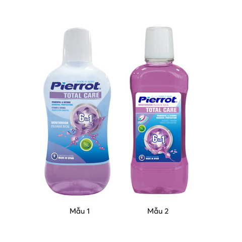 Nước Súc Miệng Pierrot 500ML - Chăm Sóc Răng Toàn Diện, Chống Mảng Bám, Bảo Vệ Nướu, Hơi Thở Thơm Mát, Xuất Xứ Tây Ban Nha