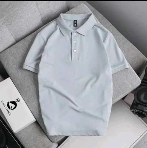 Áo Polo Cổ Bẻ Basic Unisex Chất Liệu Cá Sấu Dệt Kim CVC Cao Cấp - Co Dãn 4 Chiều, Thoải Mái, Dành Cho Nam Nữ