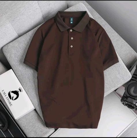 Áo Polo Trơn Cổ Bẻ Unisex - Chất Liệu Cá Sấu Dệt Kim CVC Cao Cấp, Co Giãn 4 Chiều - Thời Trang Nam Basic, Mặc Mát, Size M-3XL