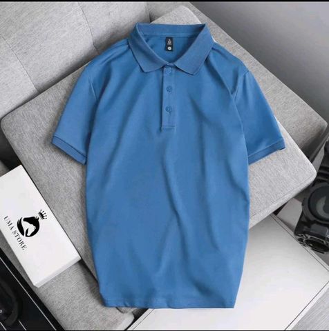 Áo Polo Trơn Cổ Bẻ Unisex - Chất Liệu Cá Sấu Dệt Kim CVC Cao Cấp, Co Giãn 4 Chiều - Thời Trang Nam Basic, Mặc Mát, Size M-3XL