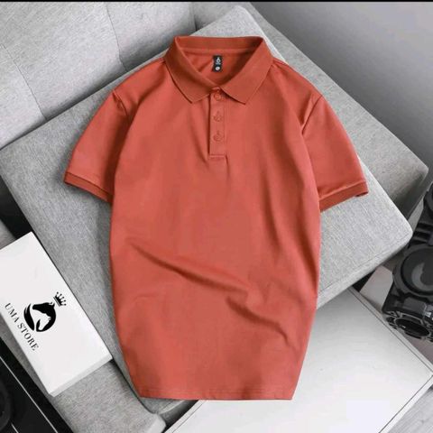 Áo polo trơn cổ bẻ basic unisex chất liệu cá sấu dệt kim co dãn 4 chiều - Thời trang nam phong cách trẻ trung, chất lượng cao cấp