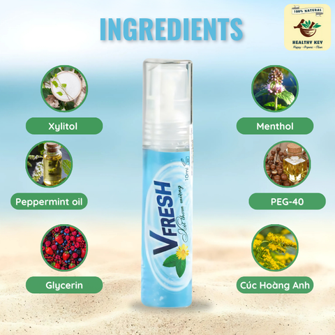 Xịt Thơm Miệng Vfresh Thảo Mộc - Giải Pháp Hơi Thở Tươi Mát, Tự Tin Dưới Mọi Tình Huống Giao Tiếp