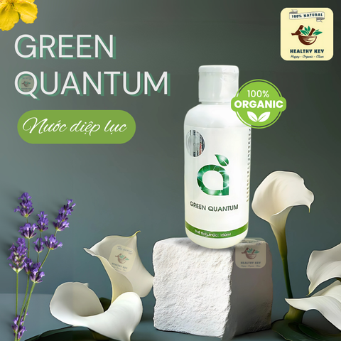 Nước Diệp Lục Green Quantum 150mL - Thanh Lọc Cơ Thể, Giải Rượu, Tăng Cường Năng Lượng, Hỗ Trợ Tiêu Hóa, Sảng Khoái Sau Khi Nhậu