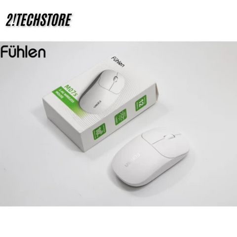 Chuột Không Dây Fuhlen M07S - Chuột Wireless Ergonomic Kết Nối 2.4GHz, Độ Phân Giải 1600 DPI, Tiết Kiệm Năng Lượng