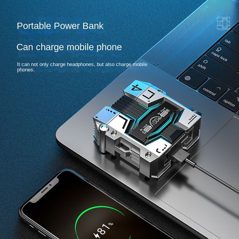 Tai Nghe Bluetooth Gaming M45 TWS 5.3 - Chống Nước, Âm Thanh Bass Chuẩn, Thiết Kế Độc Đáo, Pin Khỏe Dùng Liên Tục 5-6 Giờ