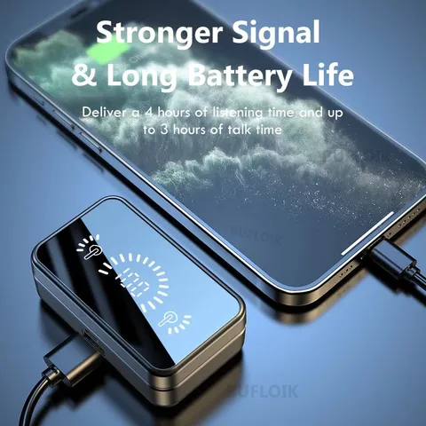 Tai Nghe Bluetooth S20 V5.3 - Âm Thanh Hifi 9D, Chống Nước IPX5, Micro LED, Pin 2200mAh, Thiết Kế Sang Trọng, Phù Hợp Mọi Thiết Bị