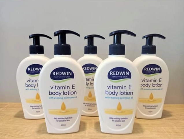 Dưỡng Thể Redwin Vitamin E Body Lotion 400ml (có vòi)