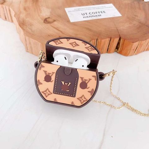 Vỏ Bọc Silicon Dẻo AirPods 1 2 - Túi Xách Oval Dễ Thương, Phụ Kiện Thời Trang Tai Nghe AirPods