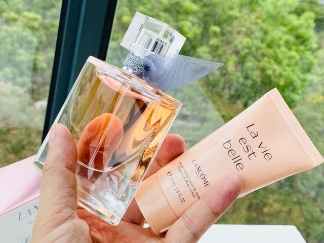 Set Nước Hoa Lancome La Vie Est Belle EDP 50ml x2 & 2ml - Hương Hoa Diên Vĩ Ngọt Ngào, Sang Trọng Phù Hợp Mọi Dịp