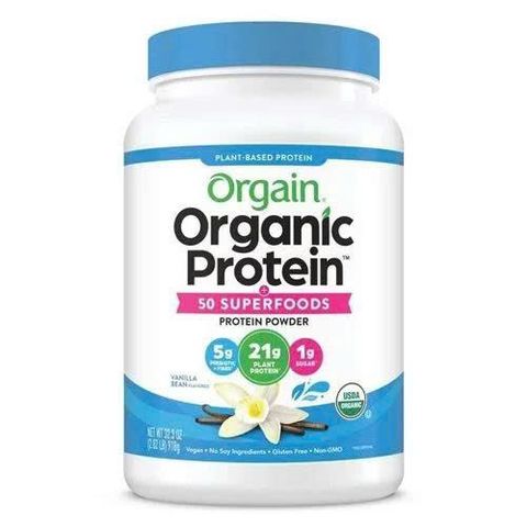 Bột Protein hữu cơ Orgain Organic Protein của Mỹ 918g