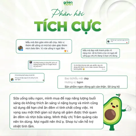 Sữa Hạt Ngũ Cốc Organic Avocado BCAAs - Giúp Duy Trì Sức Khỏe Khối Cơ, Thực Phẩm Chay Nhập Khẩu 300g