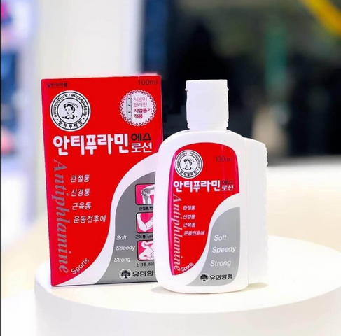 Dầu Nóng Hàn Quốc Antiphlamine 100ml - Giảm Nhức Mỏi, Thư Giãn, Dưỡng Da - Sản Phẩm Chăm Sóc Sức Khỏe Dịu Nhẹ