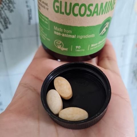 Viên uống bổ xương khớp Glucosamine Thuần Chay DEVA - Hỗ trợ phục hồi sụn khớp, giảm đau sưng, 90 viên Mỹ
