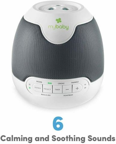 Máy Ru Ngủ HoMedics MYB-S305C - Cùng Âm Thanh Êm Dịu và Chiếu Ánh Sáng Thư Giãn Cho Bé - Thiết Bị Giúp Ngủ Ngon