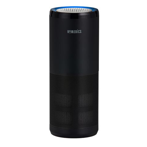 Máy Lọc Không Khí Mini HoMedics AP-P60-BK - Công Nghệ HEPA 360 Độ & Tiêu Diệt Vi Khuẩn UV-C - Thiết Kế Nhỏ Gọn Cho Xe Hơi Và Không Gian Nhỏ