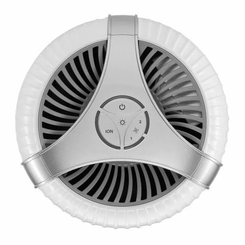 Máy Lọc Không Khí HoMedics AP-T10-WT 4-In-1 - Công Nghệ Hepa 360 Độ, Tích Hợp Đèn Ngủ và Khay Tinh Dầu, Diện Tích Sử Dụng 27m2