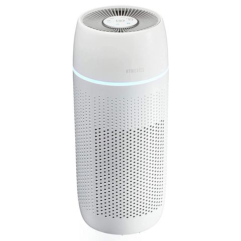 Máy Lọc Không Khí Khử Mùi & Lông Vật Nuôi 5-in-1 HoMedics AP-PET35A-WT, Công Nghệ HEPA và UV-C, Diện Tích 125m2, Thiết Kế Hiện Đại