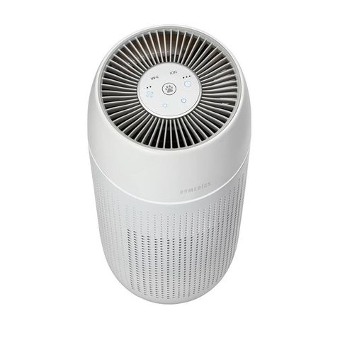 Máy Lọc Không Khí Khử Mùi & Lông Vật Nuôi 5-in-1 HoMedics AP-PET35A-WT, Công Nghệ HEPA và UV-C, Diện Tích 125m2, Thiết Kế Hiện Đại