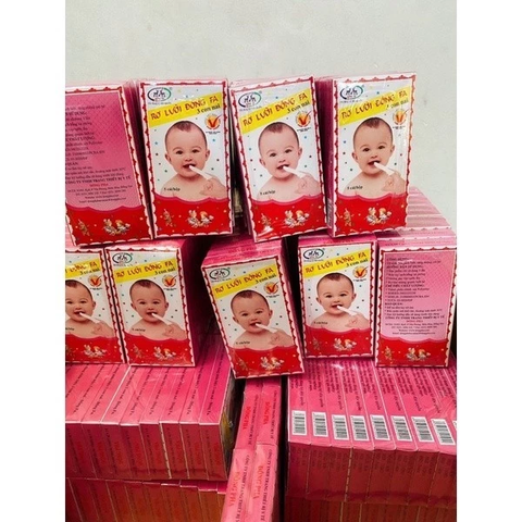 Gạc Rơ Lưỡi Đông Fa Cho Bé - Bộ 5 Gạc Vệ Sinh Miệng Mềm Mại, Hỗ Trợ Sạch Khoang Miệng Cho Trẻ Sơ Sinh