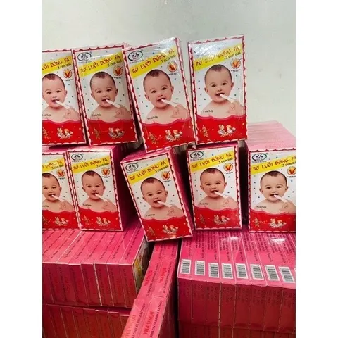 Gạc Rơ Lưỡi Đông Fa Cho Bé - Bộ 5 Gạc Vệ Sinh Miệng Mềm Mại, Hỗ Trợ Sạch Khoang Miệng Cho Trẻ Sơ Sinh