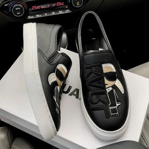 Giày Lười Nam Slip-on Phong Cách Cá Tính Da PU Bền Đẹp Dễ Phối Đồ - Giày Thời Trang Thích Hợp Đi Học, Đi Chơi