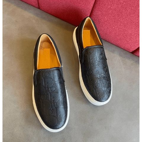 Giày Lười Nam Slip-on Da PU Phong Cách Cá Tính, Bền Đẹp Dành Cho Học Sinh và Đi Chơi - Giày Sục Thời Trang Mới Nhất