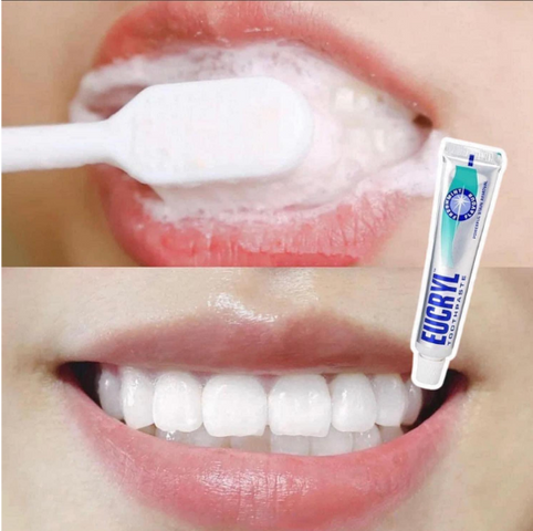 Kem Đánh Răng Eucryl Freshmint 62G - Hương Bạc Hà Tươi Mát, Làm Sạch Răng Miệng Hiệu Quả, Ngăn Ngừa Sâu Răng, Chăm Sóc Sức Khỏe Răng Miệng