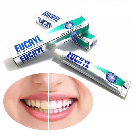 Kem Đánh Răng Eucryl Freshmint 62G - Hương Bạc Hà Tươi Mát, Làm Sạch Răng Miệng Hiệu Quả, Ngăn Ngừa Sâu Răng, Chăm Sóc Sức Khỏe Răng Miệng