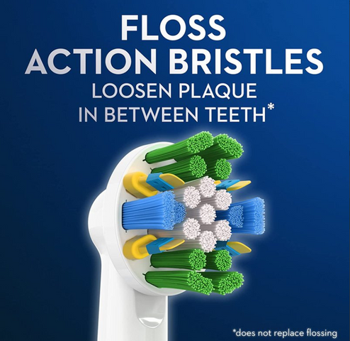 Bàn Chải Đánh Răng Điện Oral-B Vitality Floss Action - Giải Pháp Hỗ Trợ Răng Nhạy Cảm, Làm Sạch Sâu, Dễ Sử Dụng, Bảo Vệ Nụ Cười