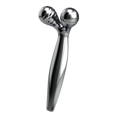 Cây lăn massage điện sinh học Vline HoMedics FAC-BR200 - Giải pháp làm đẹp giúp săn chắc da mặt, công nghệ microcurrent và thiết kế tinh tế.