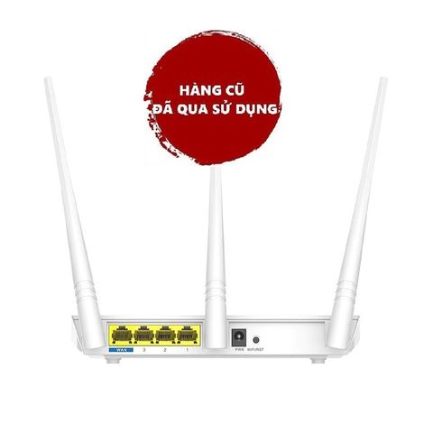 Bộ Phát Wifi Tenda F3 300Mbps - Router Không Dây 3 Râu - Sử Dụng Đã Qua - Hướng Dẫn Cài Đặt Tiếng Việt Kèm Theo