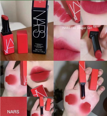 set Nars 3 món mini ( son 132+ mascarmini+ má hồng cam mini)