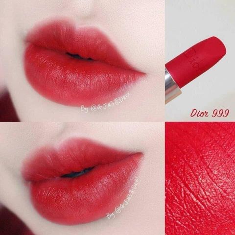 Ko vỏ hộp - Son Mini Dior 999
