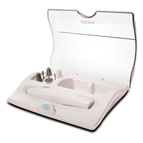 Bộ Dụng Cụ Làm Nail Chuyên Nghiệp 7 Đầu Mài HoMedics MAN-200A-EU - Tiện Lợi, Sạc Lại, Phù Hợp Mọi Nơi