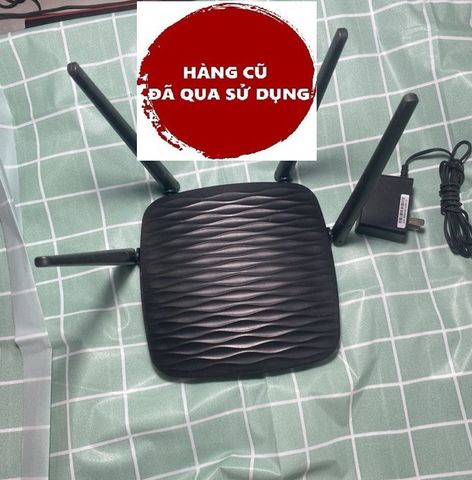 Bộ Phát Wifi Tenda AC5 1200Mbps - Router WiFi 2 Băng Tần 4 Râu Tốc Độ Cao Kèm Hướng Dẫn Cài Đặt Tiếng Việt