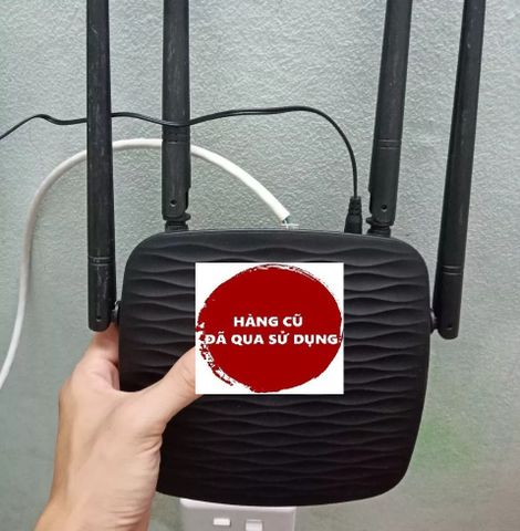 Bộ Phát Wifi Tenda AC5 1200Mbps - Router WiFi 2 Băng Tần 4 Râu Tốc Độ Cao Kèm Hướng Dẫn Cài Đặt Tiếng Việt