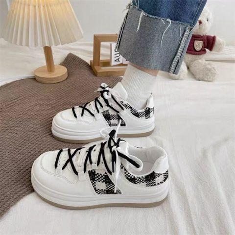 Giày thể thao nữ sneaker độn đế trắng H108 JAENIA G013 - Thời trang học sinh giá rẻ, tiện lợi và phong cách