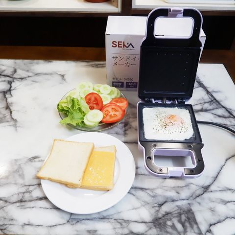 Máy Nướng Bánh Mì Sandwich SEKA SK560, Máy Kẹp Sandwich Đa Năng Chống Dính - Hàng Chính Hãng