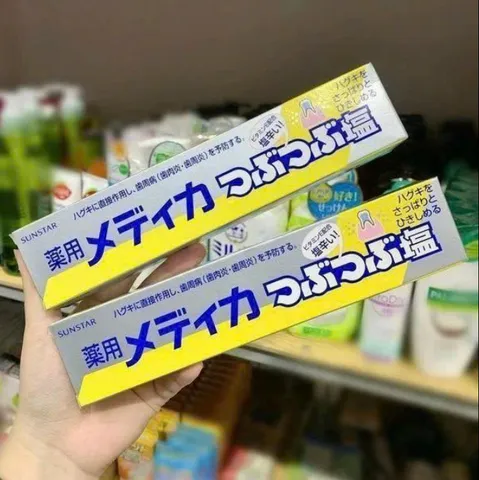 Kem Đánh Răng Muối Sunstar Nhật Bản 170G - Kem Chăm Sóc Răng Miệng Tự Nhiên Giúp Thơm Miệng, Bảo Vệ Nướu, Làm Trắng Răng Tự Nhiên