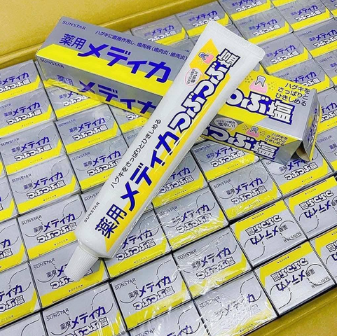 Kem Đánh Răng Muối Sunstar Nhật Bản 170G - Kem Chăm Sóc Răng Miệng Tự Nhiên Giúp Thơm Miệng, Bảo Vệ Nướu, Làm Trắng Răng Tự Nhiên