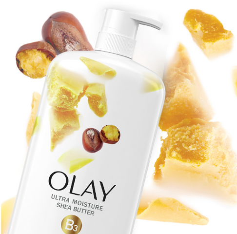 Sữa Tắm Olay Ultra Moisture Bơ Shea 887ml - Dưỡng ẩm và Làm mềm da, Phù hợp cho mọi loại da