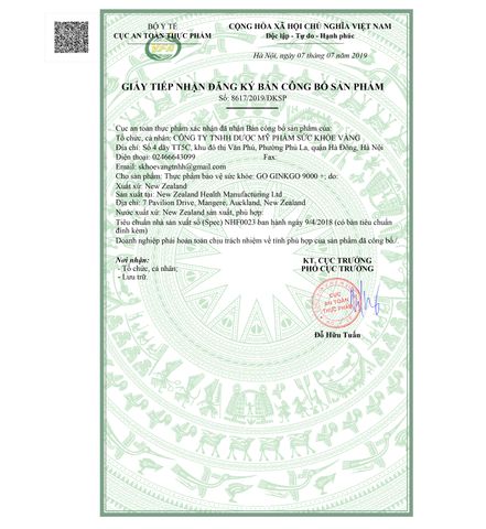 Viên uống Bổ Não Ginkgo New Zealand GO Ginkgo 9000+ 60 Viên - Hỗ Trợ Tăng Cường Trí Nhớ và Tập Trung hiệu quả