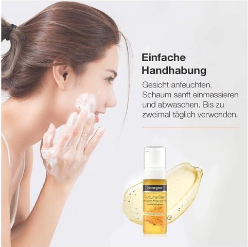 Sữa Rửa Mặt Tinh Chất Nghệ Neutrogena Calme Curcuma 150 ml